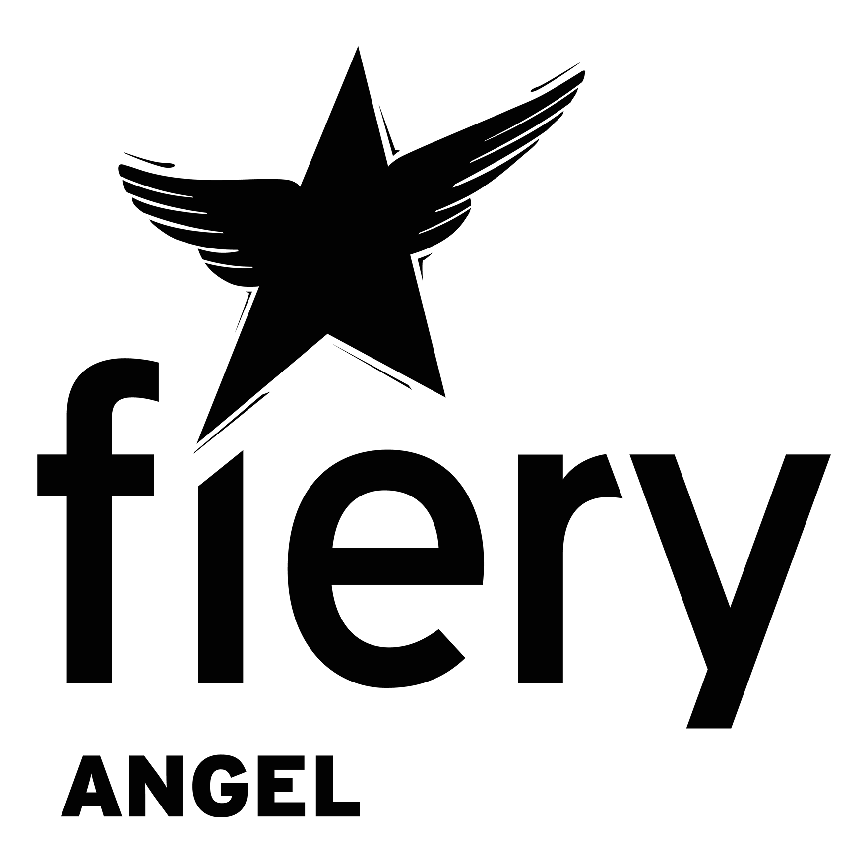 FIERY ANGEL LOGO black